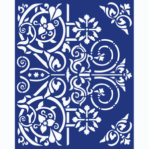 Schablone 20x25cm - Magic Forest - Door ornaments - Bastelschachtel - Schablone 20x25cm - Magic Forest - Door ornaments
