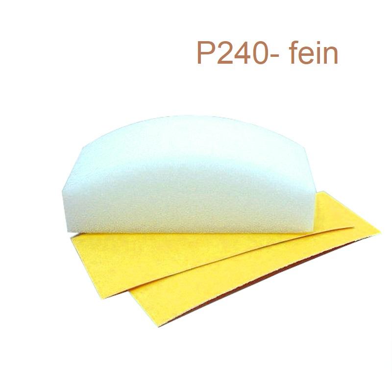 Schleifstein - P240 fein - Bastelschachtel