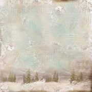 Scrapbook Papier 30,5x30,5cm - No winter lasts forever - Bastelschachtel