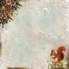 Scrapbook Papier 30,5x30,5cm - No winter lasts forever - Bastelschachtel