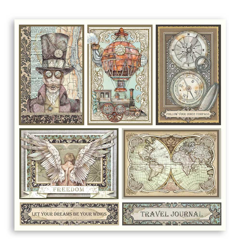 Scrapbook Papier 30,5x30,5cm - Sir Vagabond cards - Bastelschachtel