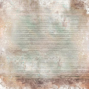 Scrapbook Papier 30,5x30,5cm - When snow falls nature listens - Bastelschachtel - Scrapbook Papier 30,5x30,5cm - When snow falls nature listens
