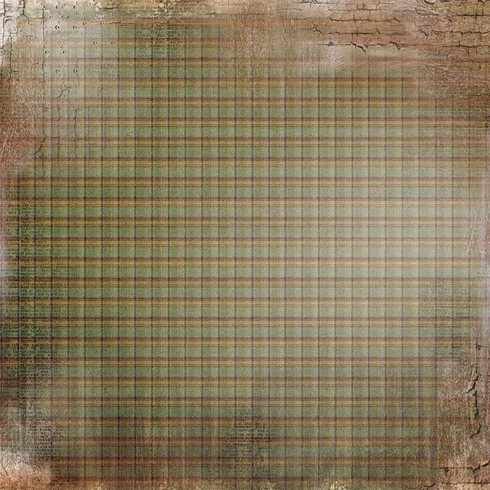 Scrapbook Papier 30,5x30,5cm - Winter is the time for home - Bastelschachtel