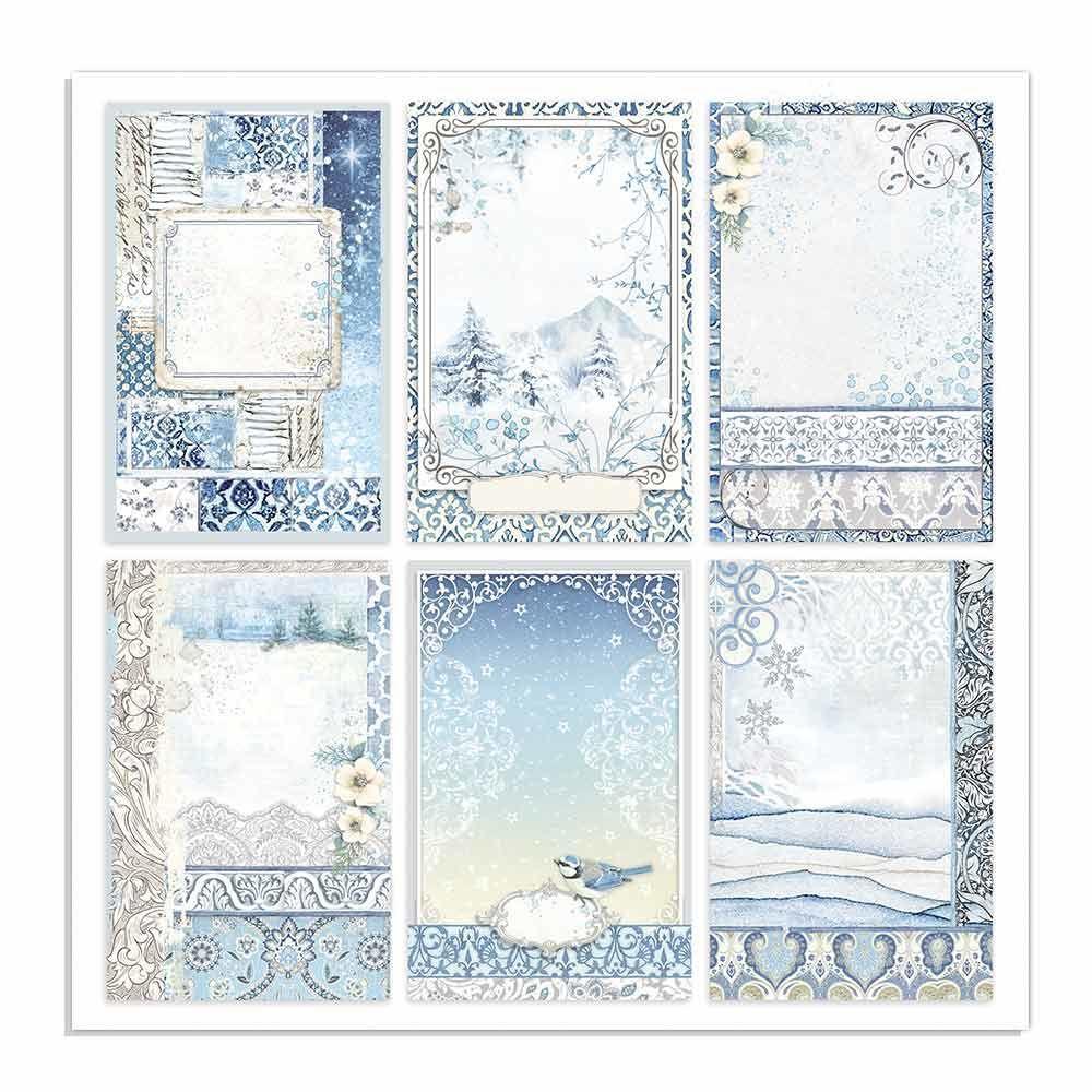Scrapbook Papier 30,5x30,5cm - Winter tales cards - Bastelschachtel
