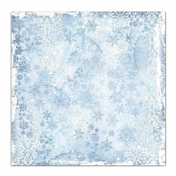Scrapbook Papier 30,5x30,5cm - Winter tales frames - Bastelschachtel - Scrapbook Papier 30,5x30,5cm - Winter tales frames