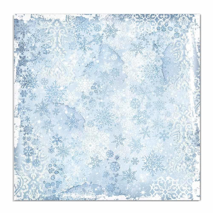 Scrapbook Papier 30,5x30,5cm - Winter tales frames - Bastelschachtel - Scrapbook Papier 30,5x30,5cm - Winter tales frames