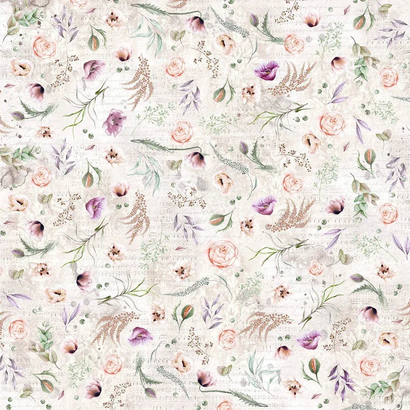 Scrapbook Papierblock 12"x12" - Cygne Noir - Bastelschachtel