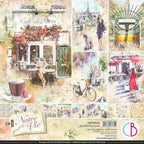 Scrapbook Papierblock 12"x12" - Notre vie - Bastelschachtel