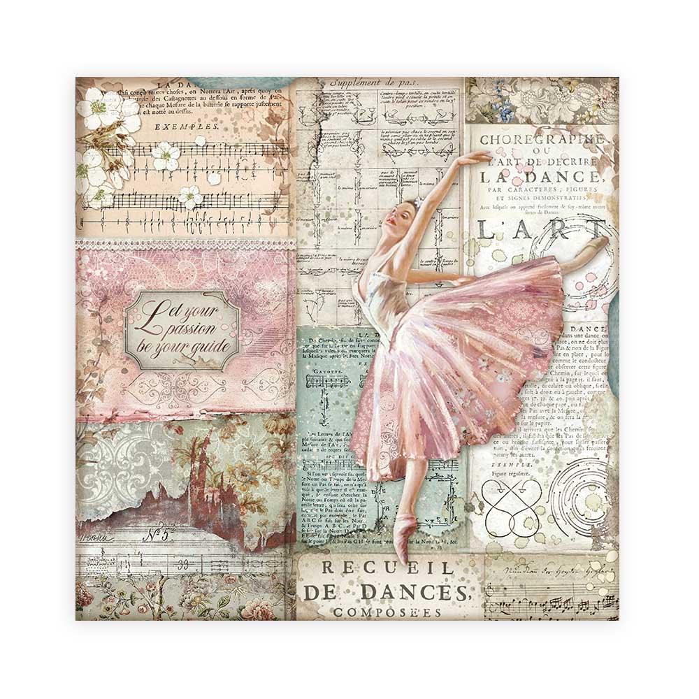 Scrapbook Papierblock 12"x12" - Passion - Bastelschachtel