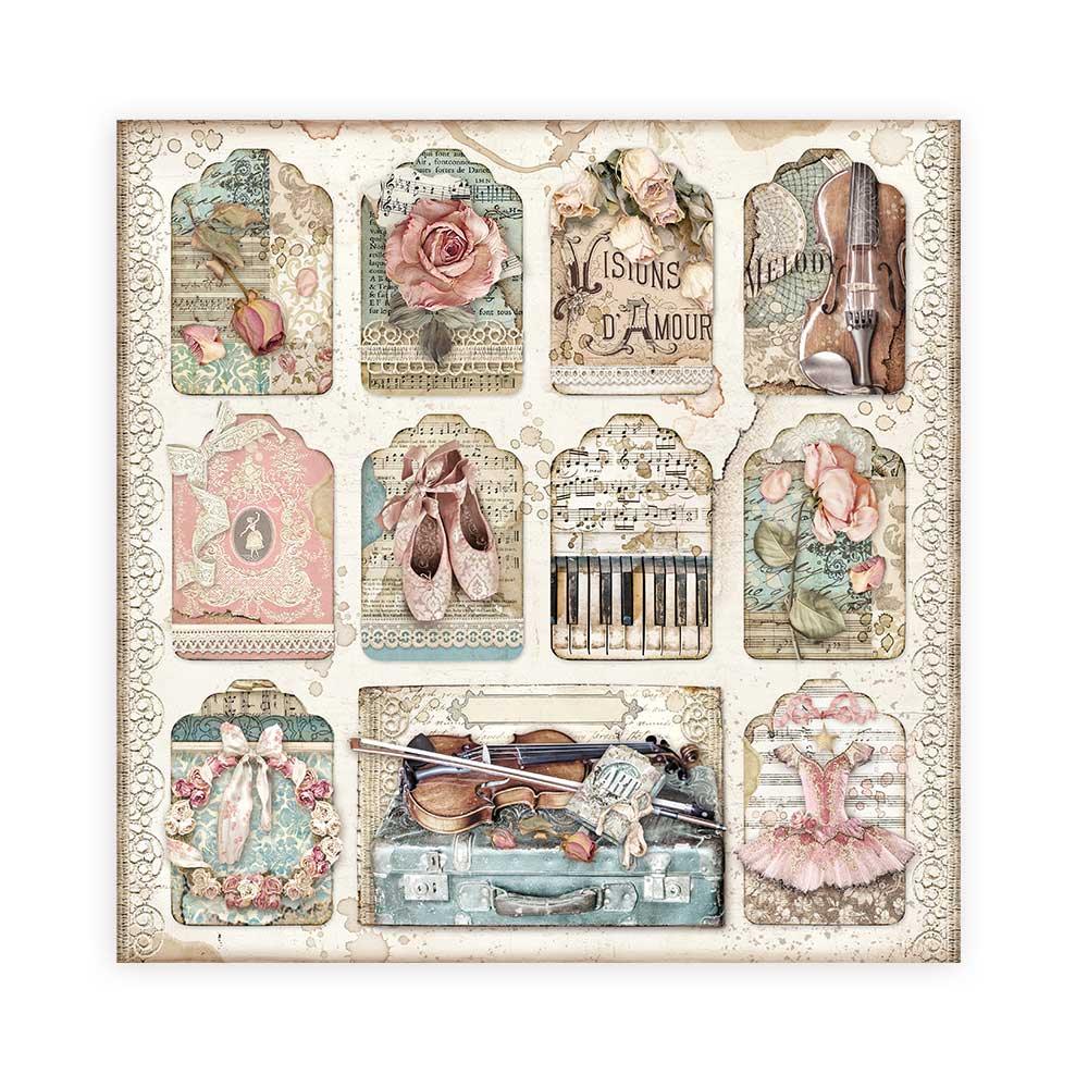 Scrapbook Papierblock 12"x12" - Passion - Bastelschachtel