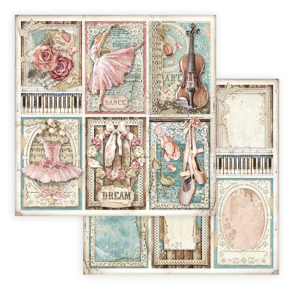 Scrapbook Papierblock 12"x12" - Passion - Bastelschachtel