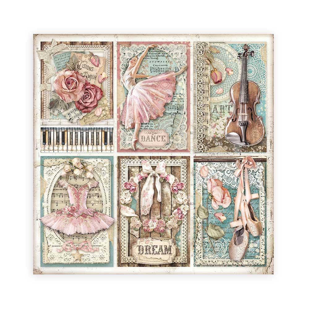 Scrapbook Papierblock 12"x12" - Passion - Bastelschachtel