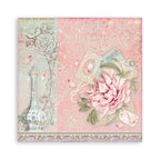 Scrapbook Papierblock 12"x12" - Rose parfum - Bastelschachtel