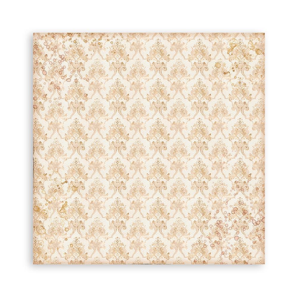 Scrapbook Papierblock 12"x12" - Rose parfum - Bastelschachtel
