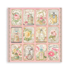 Scrapbook Papierblock 12"x12" - Rose parfum - Bastelschachtel