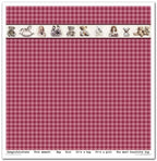 Scrapbook Papierblock 12,2"x12,6" - Childhood memories, pink - Bastelschachtel