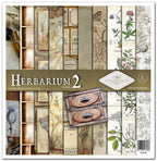 Scrapbook Papierblock 12,2"x12,6" - Herbarium - Bastelschachtel
