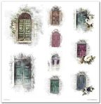 Scrapbook Papierblock 12,2"x12,6" - Nostalgia - Bastelschachtel