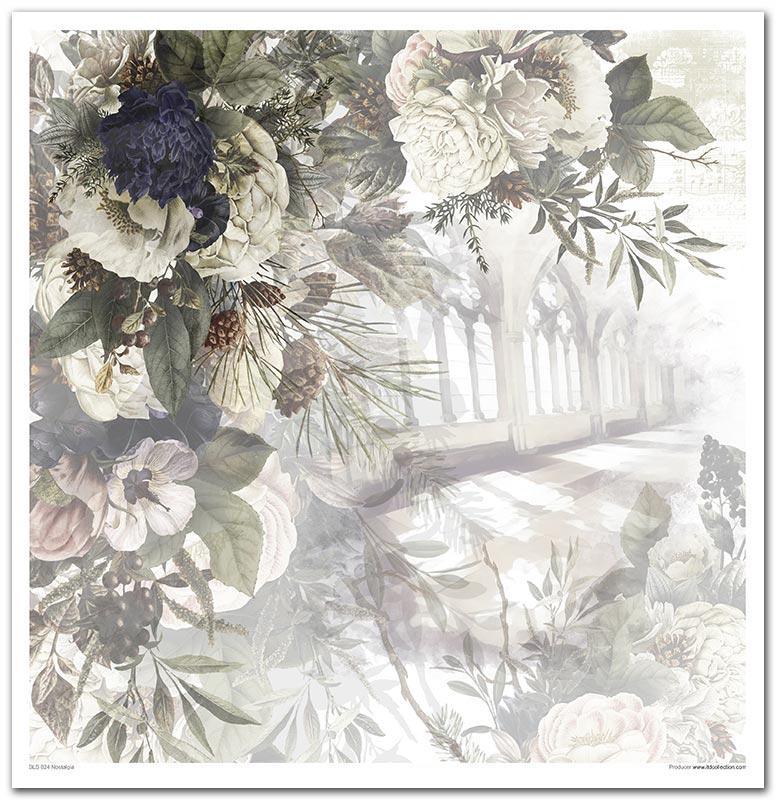 Scrapbook Papierblock 12,2"x12,6" - Nostalgia - Bastelschachtel