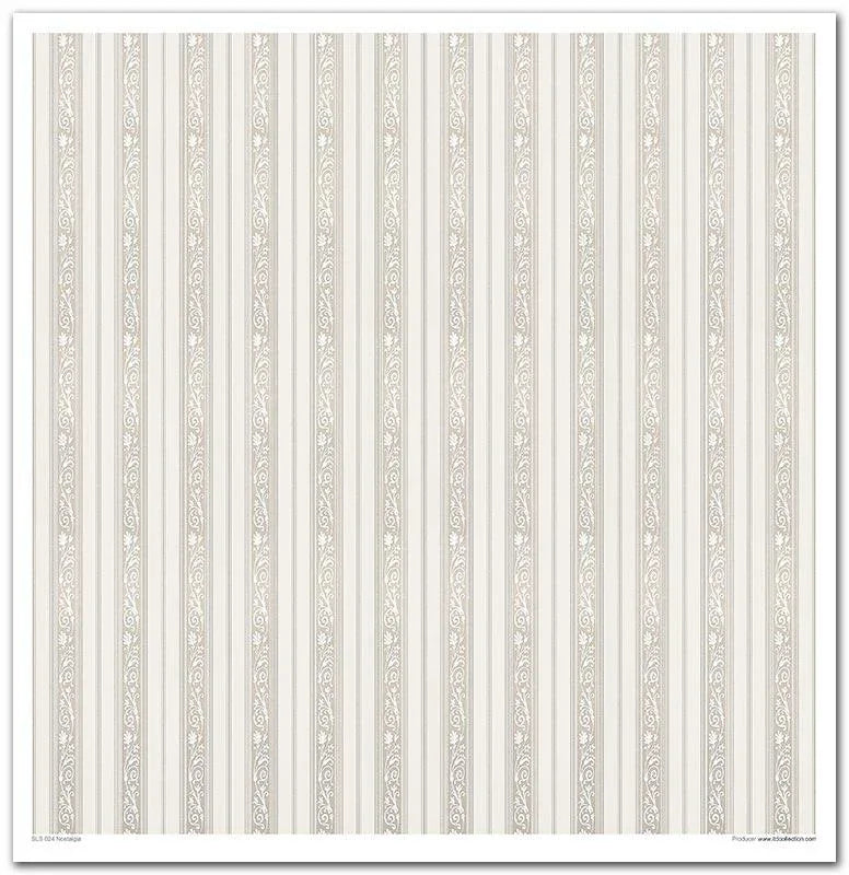 Scrapbook Papierblock 12,2"x12,6" - Nostalgia - Bastelschachtel