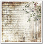 Scrapbook Papierblock 12,2"x12,6" - Secrets of the old diary - Bastelschachtel