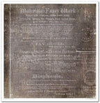 Scrapbook Papierblock 12,2"x12,6" - Secrets of the old diary - Bastelschachtel