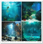 Scrapbook Papierblock 12,2"x12,6" - The search for Atlantis - Bastelschachtel