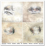 Scrapbook Papierblock 12,2"x12,6" - Victorian christmas - Bastelschachtel