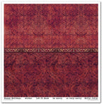 Scrapbook Papierblock 12,2"x12,6" - Victorian christmas - Bastelschachtel