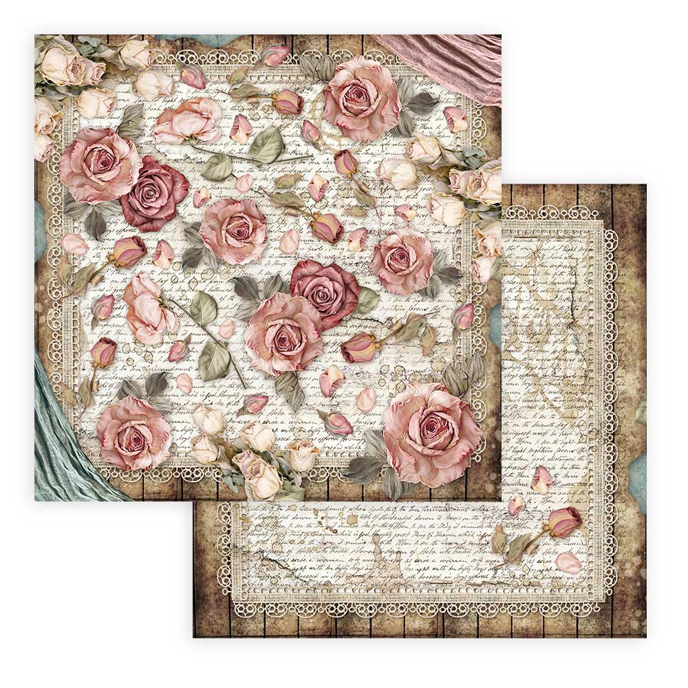 Scrapbook Papierblock 12"x12" - Passion - Bastelschachtel - Scrapbook Papierblock 12"x12" - Passion