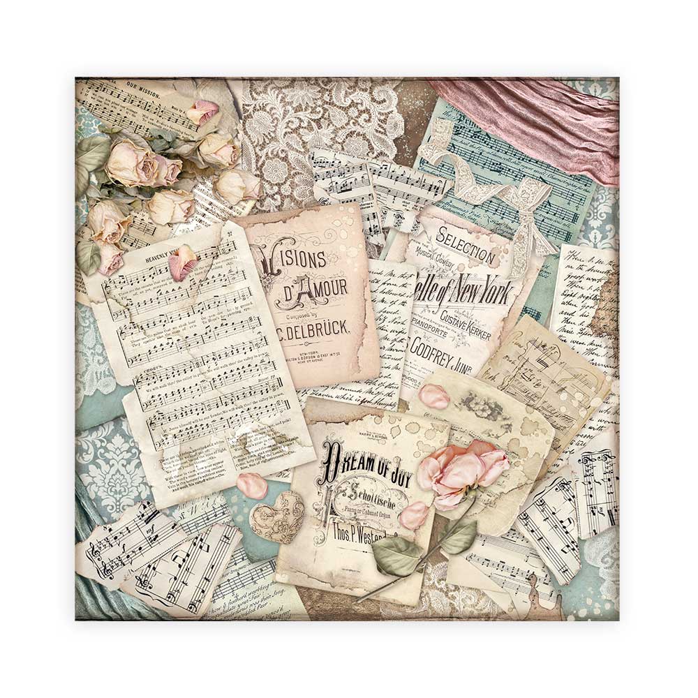 Scrapbook Papierblock 12"x12" - Passion - Bastelschachtel - Scrapbook Papierblock 12"x12" - Passion