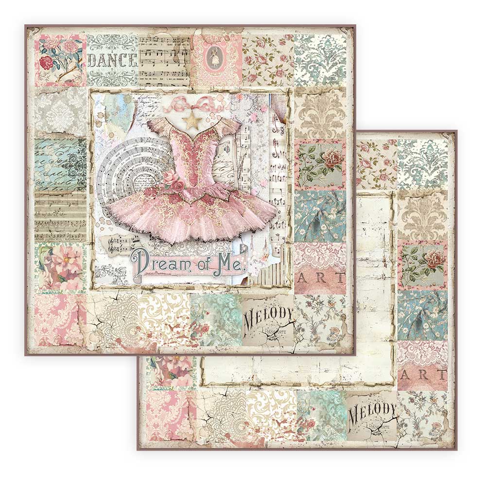 Scrapbook Papierblock 12"x12" - Passion - Bastelschachtel - Scrapbook Papierblock 12"x12" - Passion