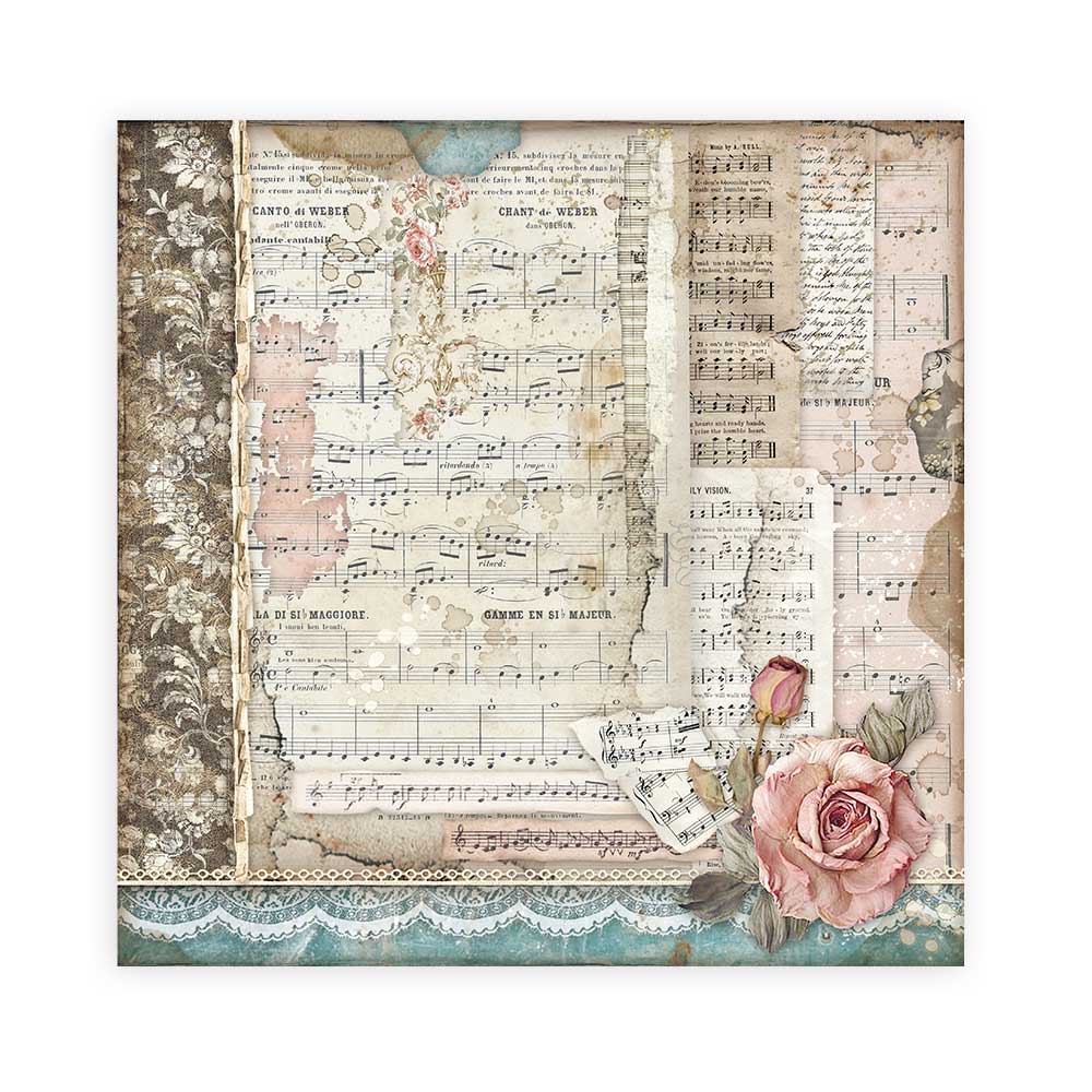 Scrapbook Papierblock 12"x12" - Passion - Bastelschachtel - Scrapbook Papierblock 12"x12" - Passion