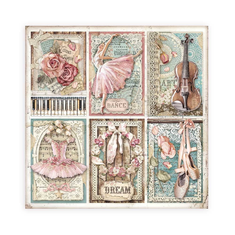 Scrapbook Papierblock 12"x12" - Passion - Bastelschachtel - Scrapbook Papierblock 12"x12" - Passion