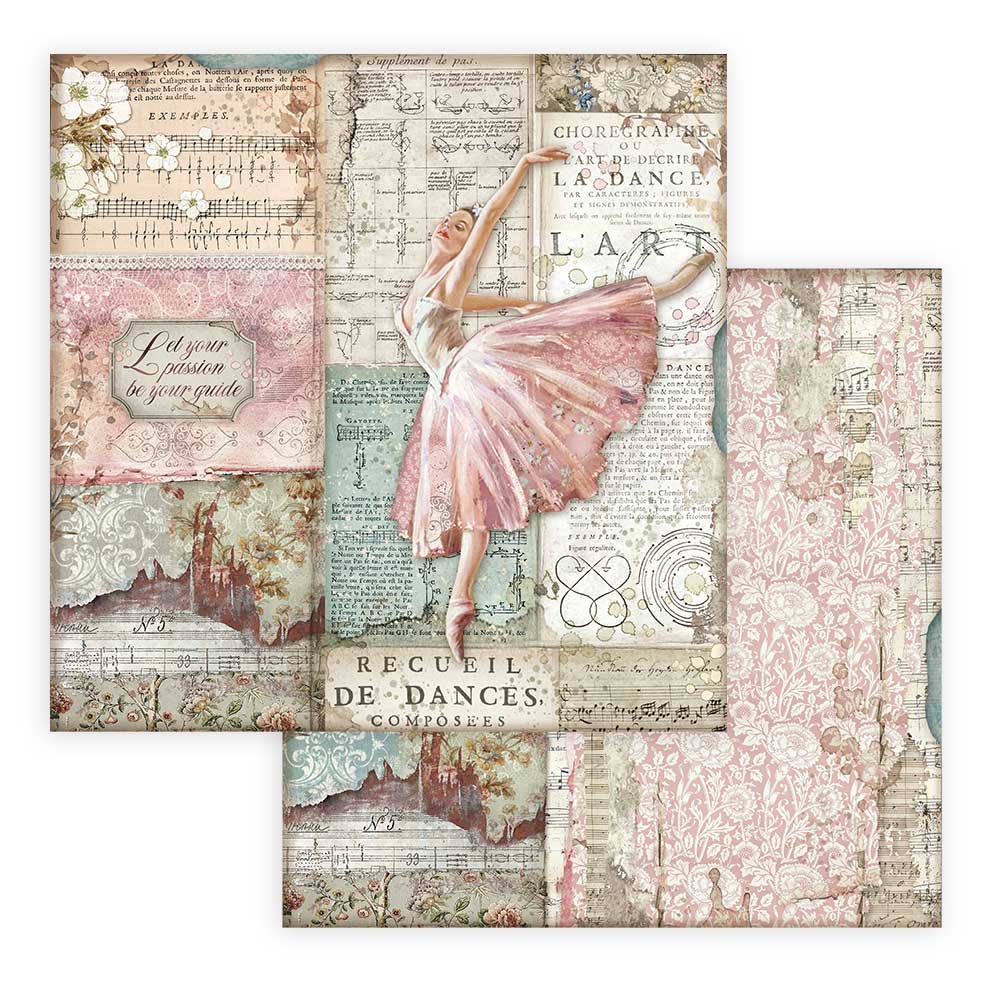 Scrapbook Papierblock 12"x12" - Passion - Bastelschachtel - Scrapbook Papierblock 12"x12" - Passion