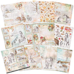 Scrapbook Papierblock 8"x8" - The gift of love - Bastelschachtel