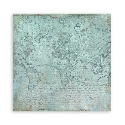 Scrapbook Papierblock 12"x12" - Around the world - Bastelschachtel - Scrapbook Papierblock 12"x12" - Around the world