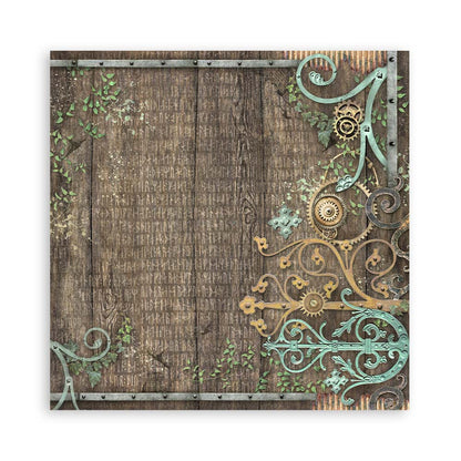 Scrapbook Papierblock 12"x12" - Magic Forest - Maxi Background selection - Bastelschachtel - Scrapbook Papierblock 12"x12" - Magic Forest - Maxi Background selection