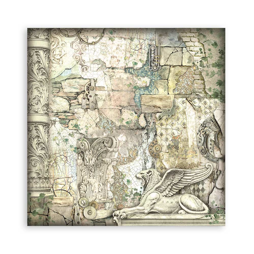 Scrapbook Papierblock 12"x12" - Magic Forest - Maxi Background selection - Bastelschachtel - Scrapbook Papierblock 12"x12" - Magic Forest - Maxi Background selection