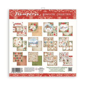 Scrapbook Papierblock 12"x12" - Romantic home for the holidays