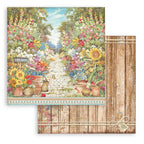 Scrapbook Papierblock 12"x12" - Sunflower Art - Bastelschachtel - Scrapbook Papierblock 12"x12" - Sunflower Art