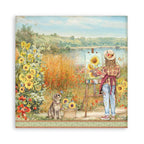 Scrapbook Papierblock 12"x12" - Sunflower Art - Bastelschachtel - Scrapbook Papierblock 12"x12" - Sunflower Art