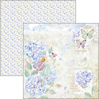 Scrapbook Papierblock 12"x12" - Enchanted land - Bastelschachtel - Scrapbook Papierblock 12"x12" - Enchanted land