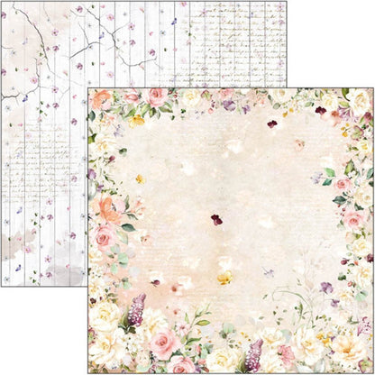 Scrapbook Papierblock 12"x12" - Blooming - Bastelschachtel - Scrapbook Papierblock 12"x12" - Blooming