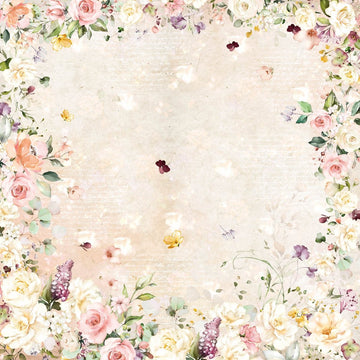 Scrapbook Papierblock 12"x12" - Blooming - Bastelschachtel - Scrapbook Papierblock 12"x12" - Blooming