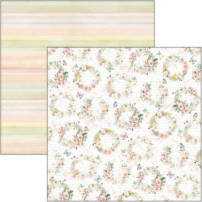 Scrapbook Papierblock 12"x12" - Blooming - Bastelschachtel - Scrapbook Papierblock 12"x12" - Blooming