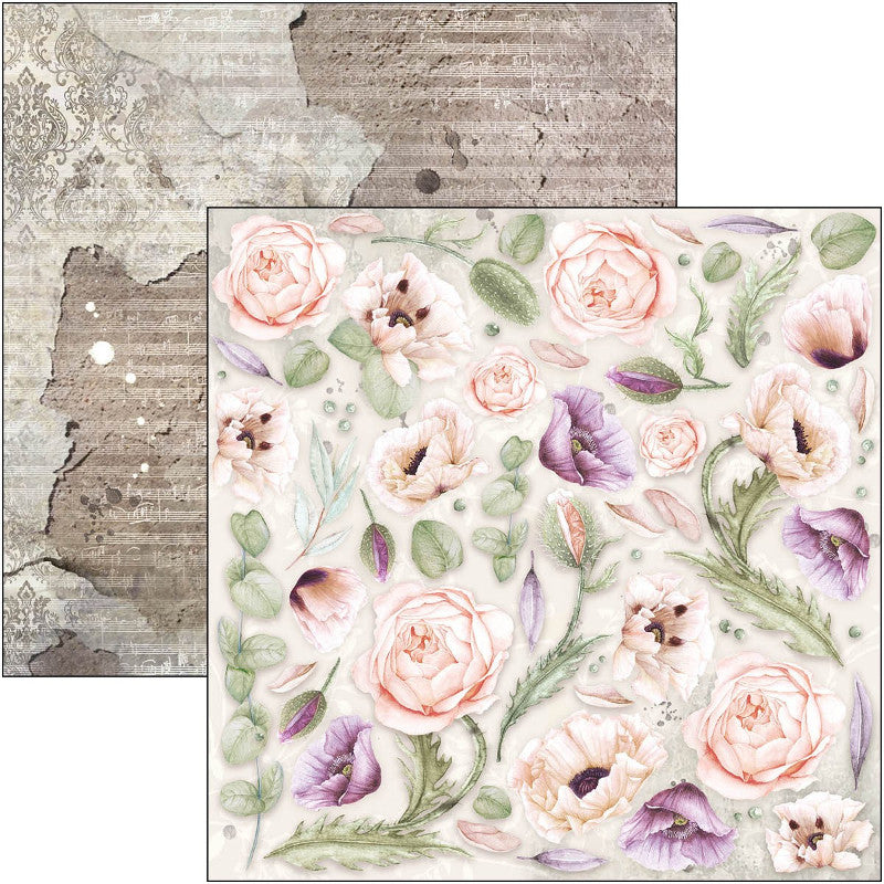 Scrapbook Papierblock 12"x12" - Cygne Noir
