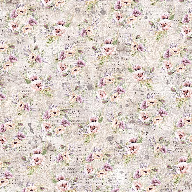 Scrapbook Papierblock 12"x12" - Cygne Noir - Bastelschachtel - Bastelpapier - 