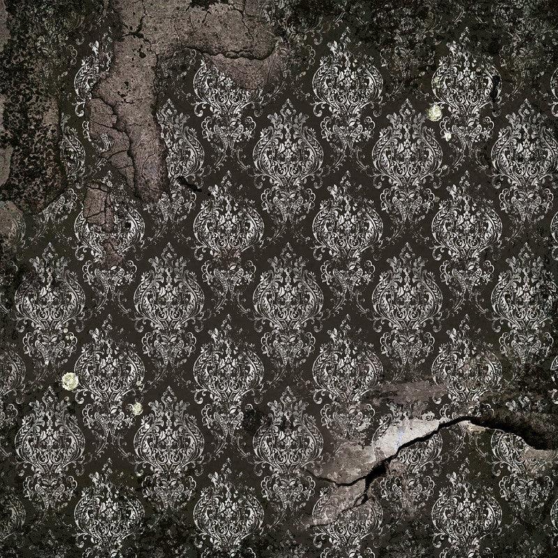 Scrapbook Papierblock 12"x12" - Cygne Noir - Bastelschachtel - Bastelpapier - 