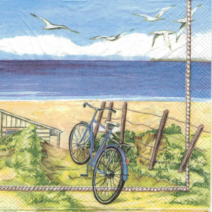 Serviette - Beach bicycle
